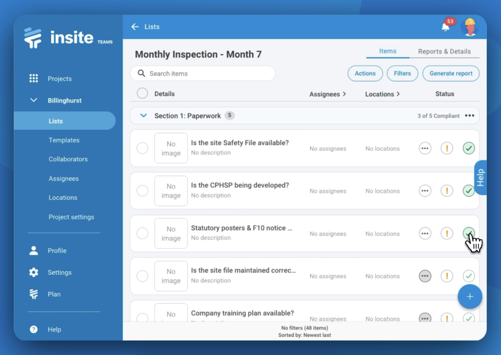 H&S Inspections Cover Image