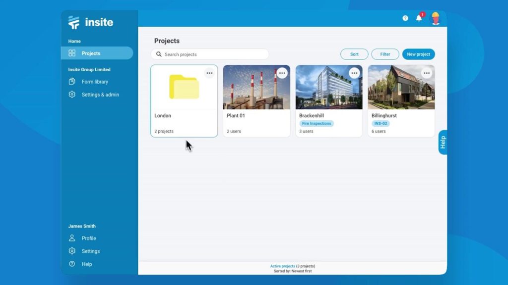 Project folders Cover Image